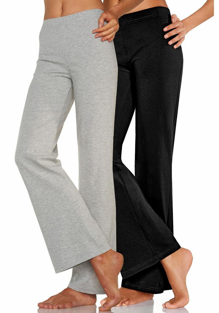 Vivance active Vivance active Jazzpants Jazzpants Damen - hell grau - schwarz - 1 | SportScheck
