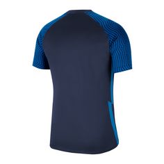 Rückansicht von Nike Strike II Trikot kurzarm Fußballtrikot Herren blau