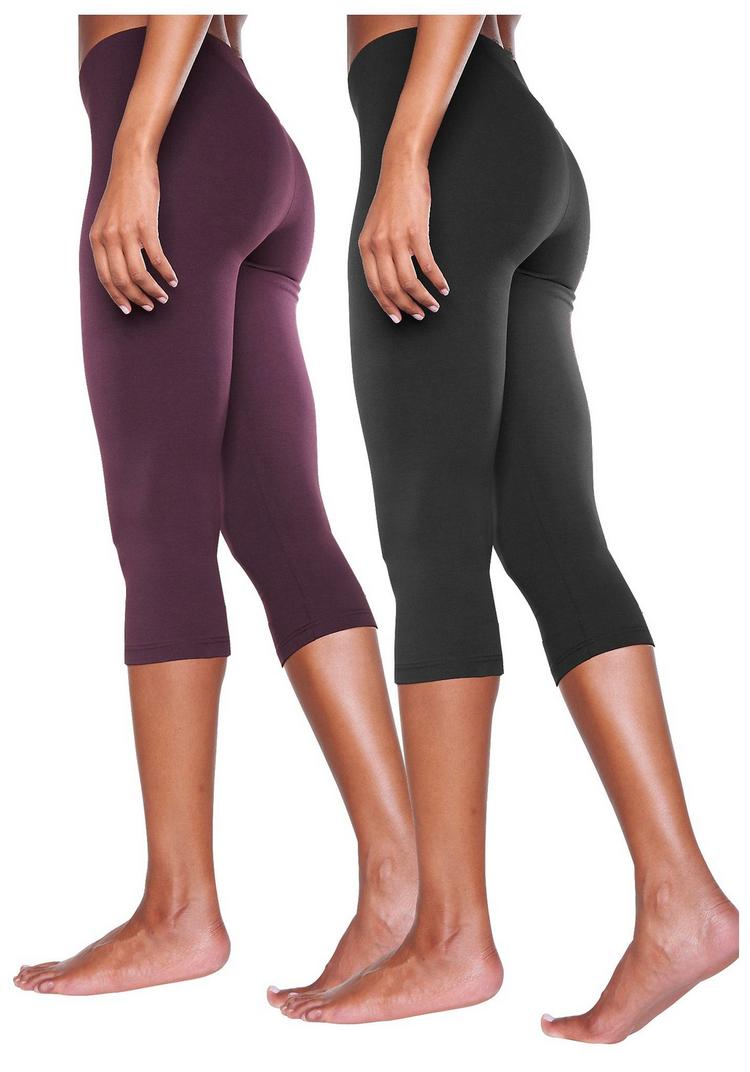 Vivance active Vivance active Caprileggings Tights Damen - beere - schwarz - 2 | SportScheck