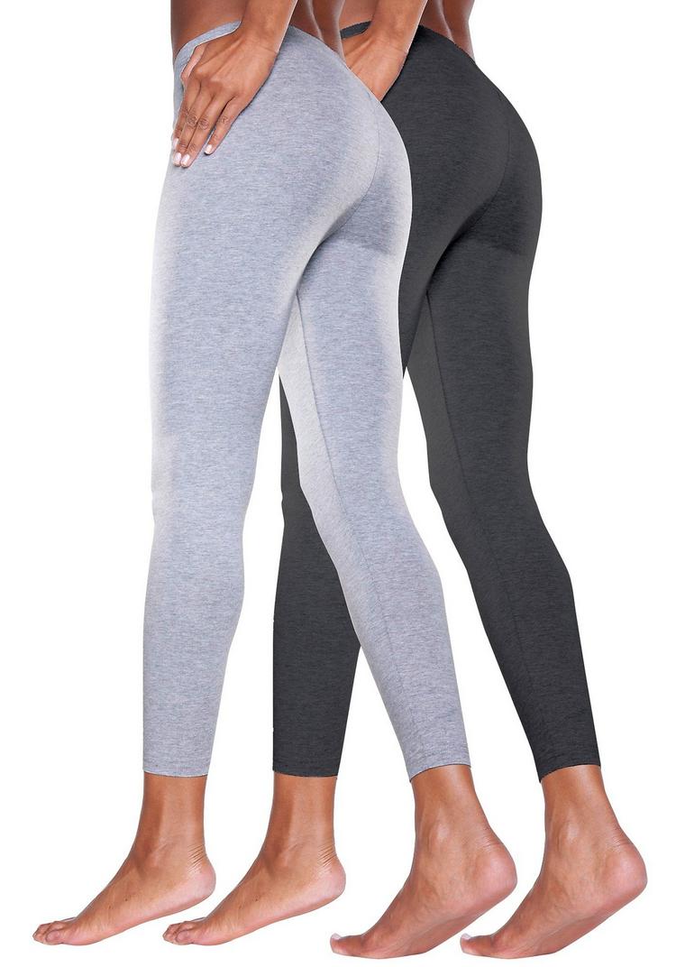 Vivance active Vivance active Leggings Leggings Damen - hellgrau -  schwarz - 2 | SportScheck