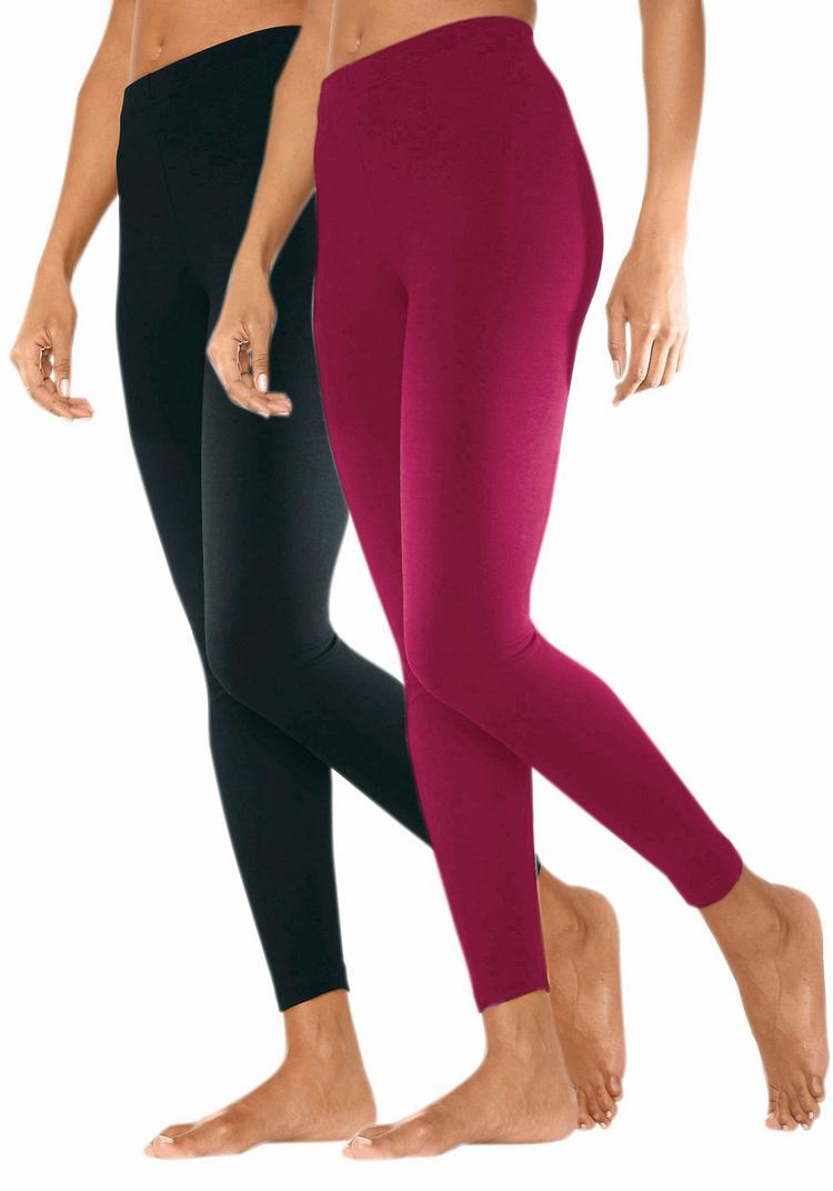 Vivance active Vivance active Leggings Leggings Damen - himbeere - schwarz - 0 | SportScheck