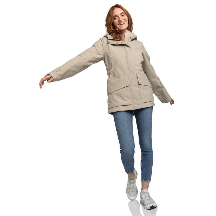 Sch&ouml;ffel Sch&ouml;ffel Jacket Geneva L Funktionsjacke Damen - humus - 0 | SportScheck