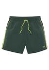 Buffalo Badeshorts Badehose Herren - oliv-lime