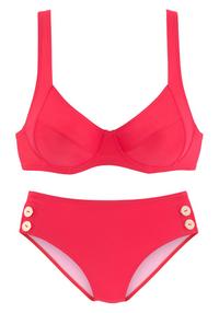 Vivance B&uuml;gel-Bikini Bikini Set Damen - knallrot
