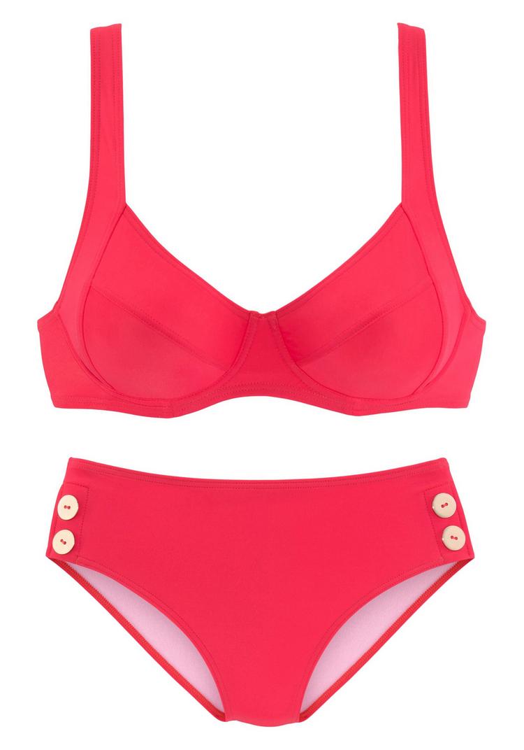 Vivance Vivance B&uuml;gel-Bikini Bikini Set Damen - knallrot - 0 | SportScheck