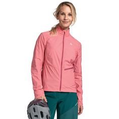 Rückansicht von Schöffel Jacket Val Bavona L Fahrradjacke Damen 3245 rosa