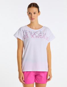 Rückansicht von VENICE BEACH VB TIANA T-Shirt Damen white