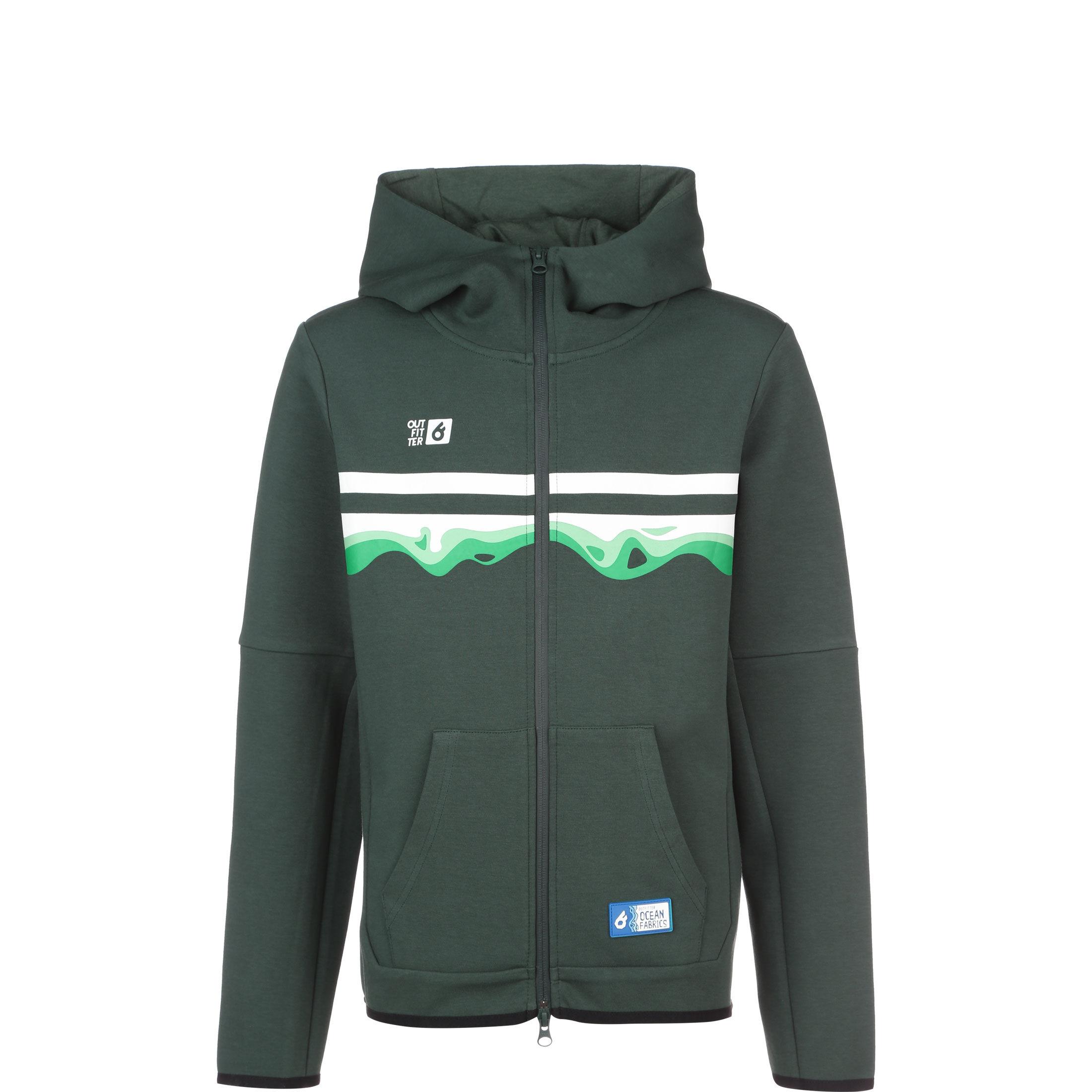 Ocean Fabrics OCEAN FABRICS TAHI Trainingsjacke Kinder dunkelgrün