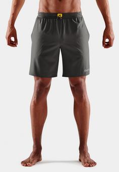 Rückansicht von Skins S3 X-Fit Shorts Funktionsshorts Herren charcoal