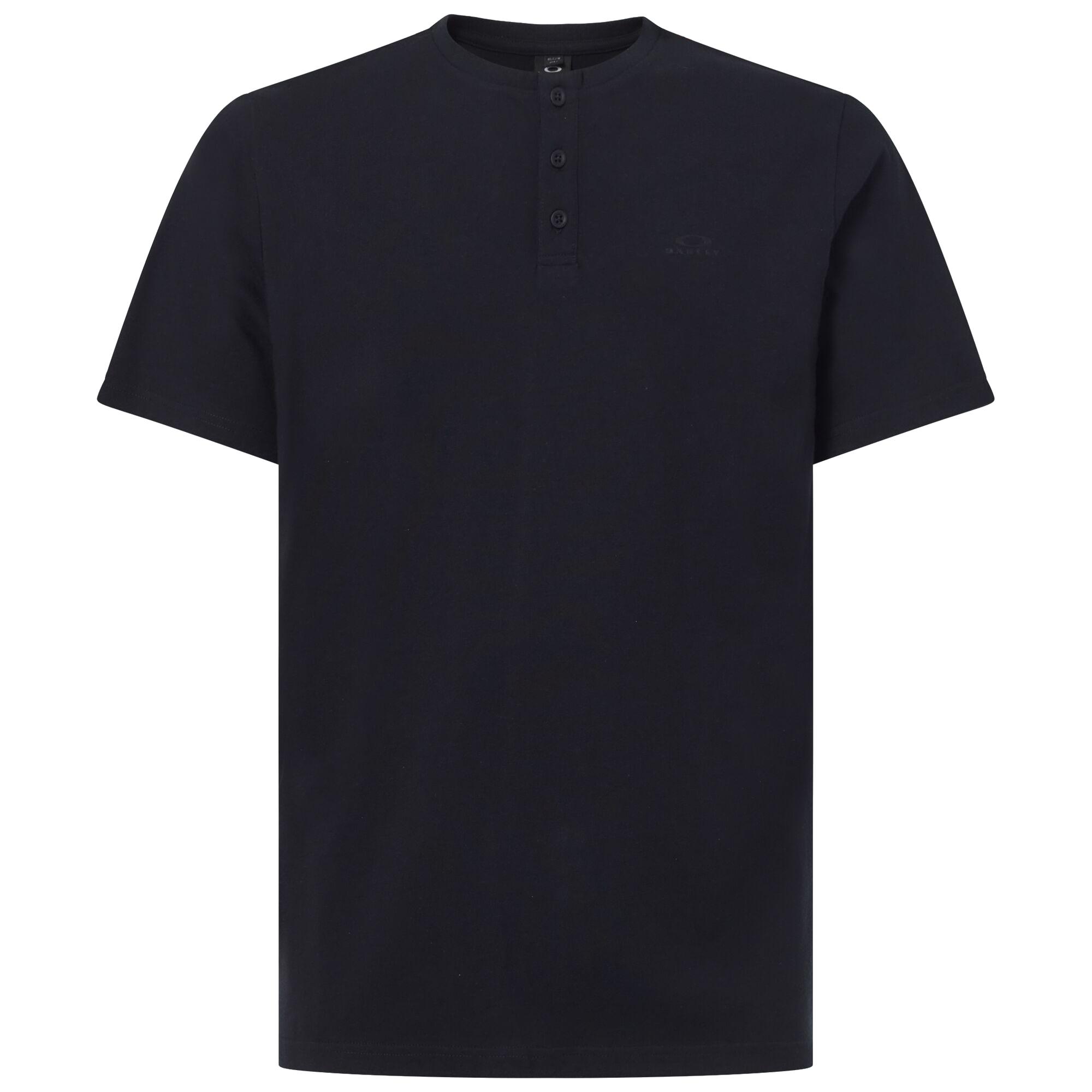 Oakley RELAX HENLEY T-Shirt Herren Blackout