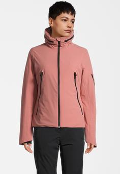 Rückansicht von RH+ 4 Elements Padded Skijacke Damen dark salmon-stone