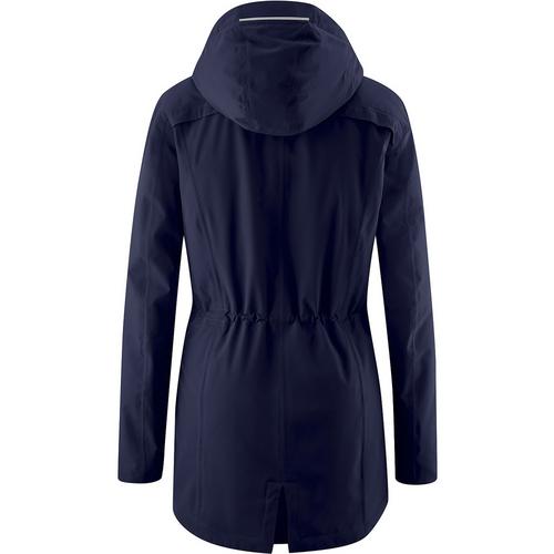 Rückansicht von Maier Sports Tansah 2.0 Softshelljacke Damen Marine