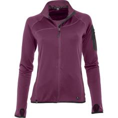 Maul Sport Liskamm II Fleecejacke Damen Bordeaux