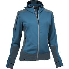 Maul Sport Monte Rosa mit Kapuze Fleecejacke Damen Petrol