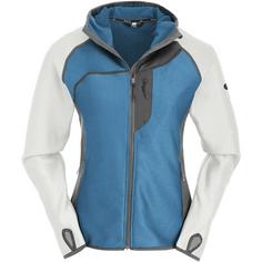 Maul Sport Chiemgau II mit Kapuze Fleecejacke Damen Kristallblau