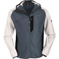 Maul Sport Taufstein II mit Kapuze Fleecejacke Herren Grau