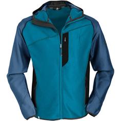 Maul Sport Taufstein II mit Kapuze Fleecejacke Herren Blau