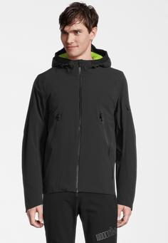 Rückansicht von RH+ 4 Elements Padded Funktionsjacke Herren black/acid lime