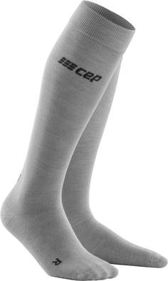 CEP Allday Recovery Laufsocken Herren light grey