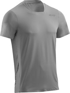 CEP Run Shirt Short Funktionsshirt Herren grey