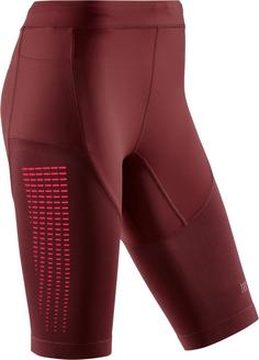 CEP Run 3.0 Funktionsshorts Damen dark red/pink