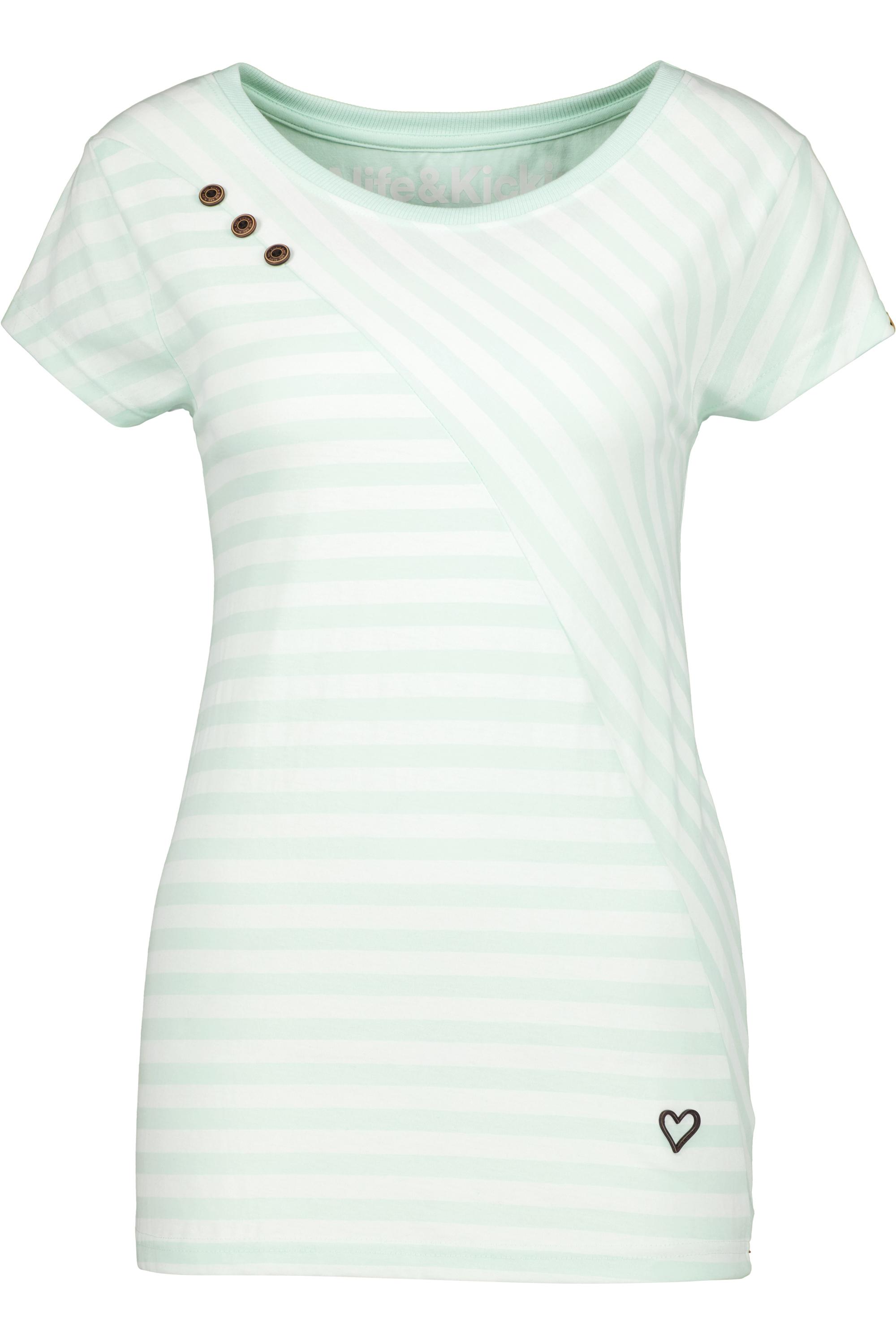 T-shirt Donna Alife & Kickin Kikoak A, Maniche Corte, Girocollo, Vestibilità Comoda, Colore Neutro