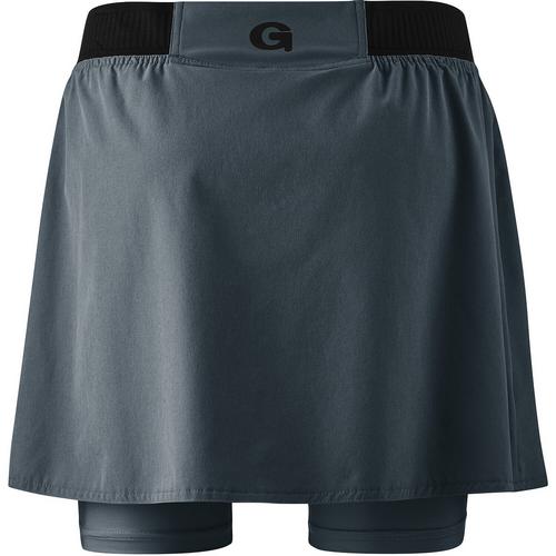 Rückansicht von Gonso Levico Fahrradshorts Damen Beere