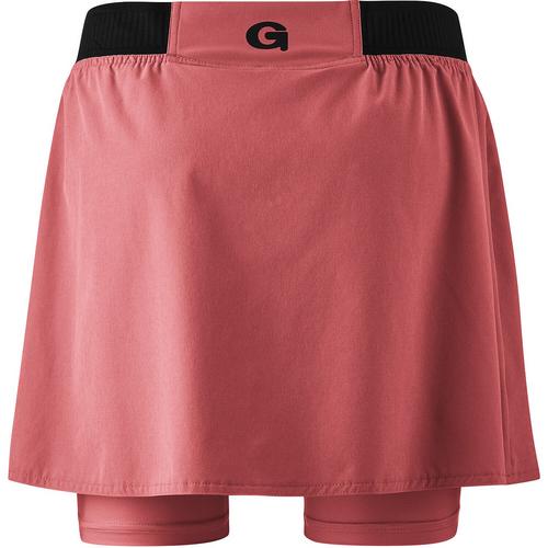 Rückansicht von Gonso Levico Fahrradshorts Damen Beere