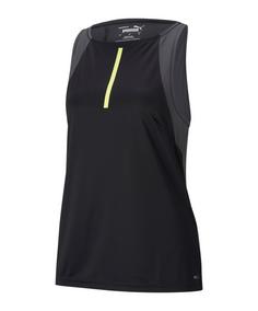 PUMA individualCUP Tanktop Damen Funktionstop Damen schwarzgraugelb