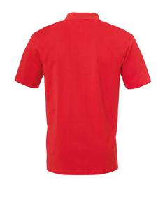 Rückansicht von Uhlsport Essential Poloshirt Poloshirt Herren Rot