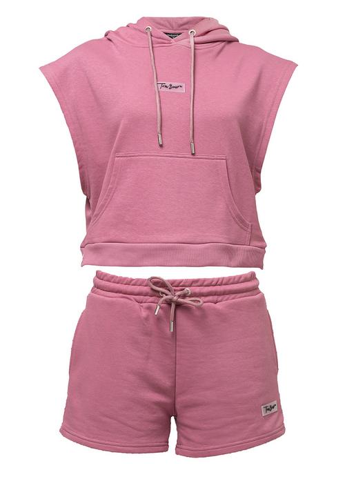 Rückansicht von Tom Barron Jumpsuit Damen ROSEPINK