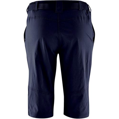 Rückansicht von Maier Sports Lawa Funktionsshorts Damen Marine