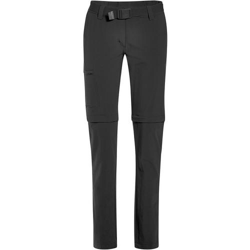 Rückansicht von Maier Sports Inara Slim Trekkinghose Damen Schwarz