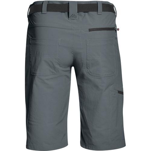 Rückansicht von Maier Sports Nil Funktionsshorts Herren Dunkelgrau