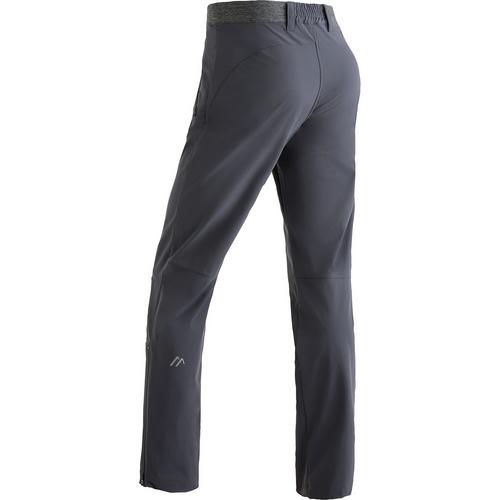 Rückansicht von Maier Sports Norit 2.0 Trekkinghose Damen Schiefer