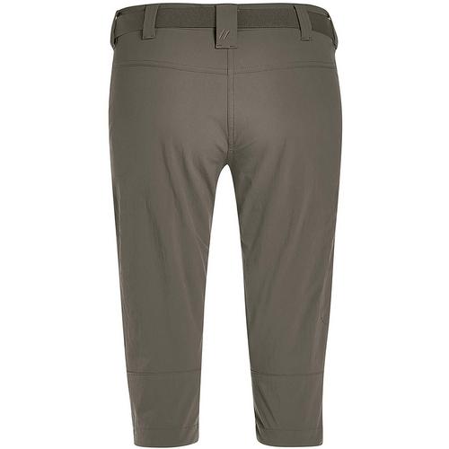 Rückansicht von Maier Sports Inara Slim Funktionsshorts Damen Braun