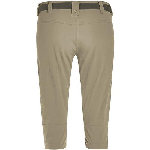 Rückansicht von Maier Sports Inara Slim Funktionsshorts Damen Beige