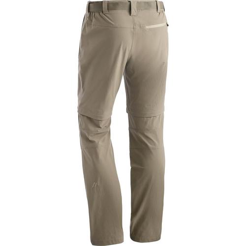 Rückansicht von Maier Sports Tajo 2 Trekkinghose Herren Beige