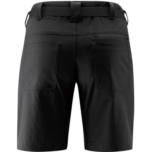 Rückansicht von Maier Sports Nil Funktionsshorts Herren Schwarz