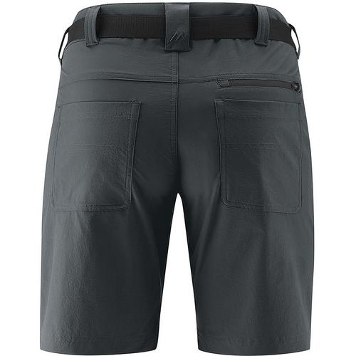 Rückansicht von Maier Sports Nil Funktionsshorts Herren Anthrazit