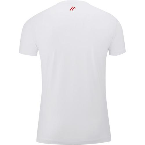 Rückansicht von Maier Sports MS Tee T-Shirt Herren Weiß