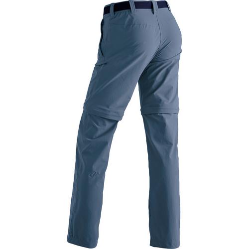 Rückansicht von Maier Sports Nata 2 Trekkinghose Damen Rauchblau