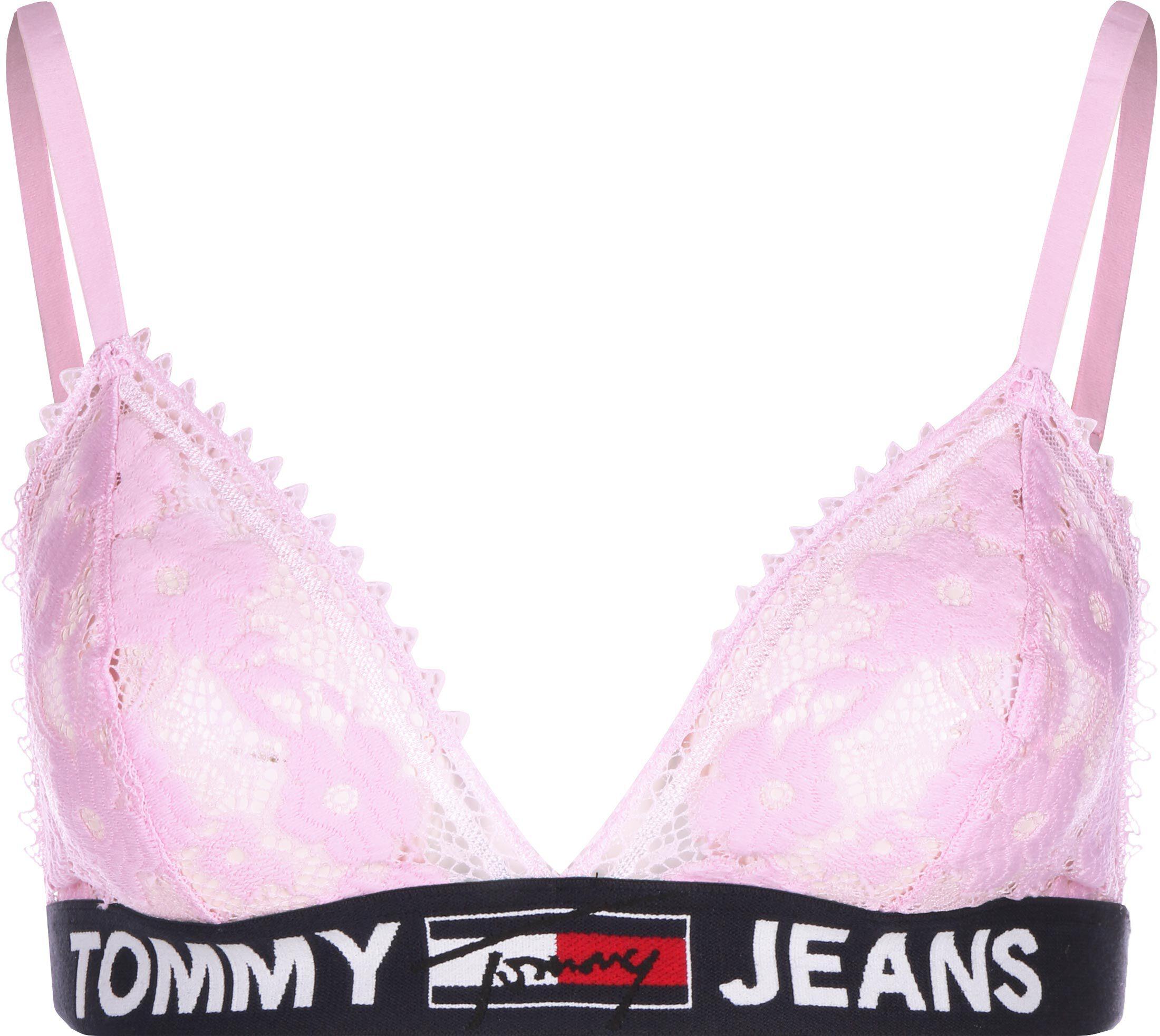 Tommy Hilfiger Unlined Triangle BH Damen pink
