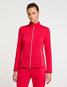 Rückansicht von JOY sportswear SANJA Trainingsjacke Damen virtual red