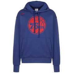 Nike NBA Philadelphia 76ers Essential Hoodie Herren blau