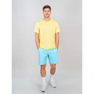 BIDI BADU Falou Tech Tee light yellow Tennisshirt Herren hellgelb
