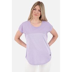 Rückansicht von ALIFE AND KICKIN ClarettaAK Z T-Shirt Damen digital lavender