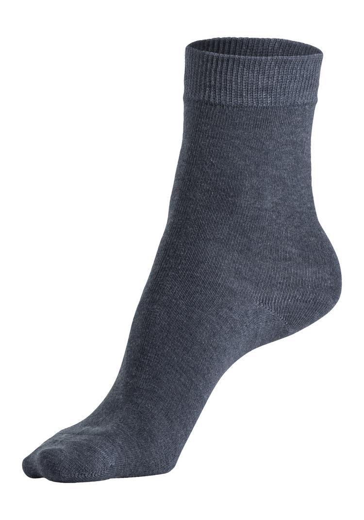 Lascana Lascana Basicsocken Socken Damen - braun - hellbraun - oliv - rot - beere - blau - petrol - 3 | SportScheck