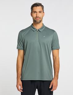 Rückansicht von JOY sportswear CLAAS Poloshirt Herren beryl green