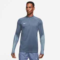 Nike Dri-FIT Strike Drill Sweatshirt Herren blau / hellblau
